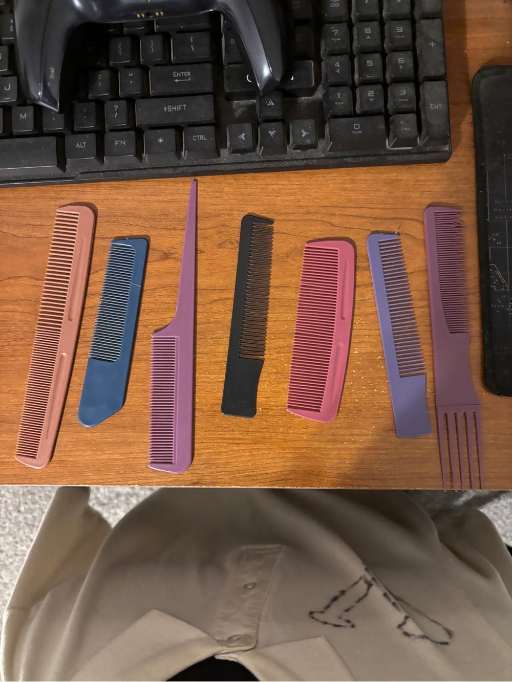 Men's Precision Styling Combs - Assorted Colors